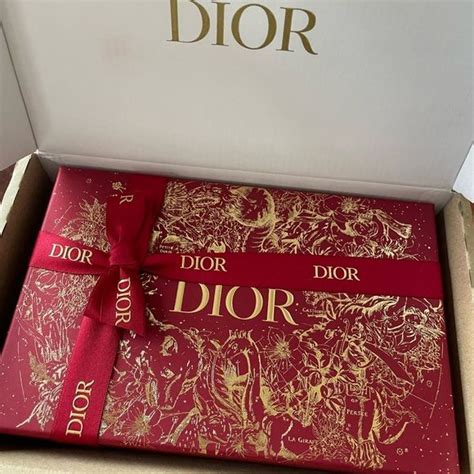 dior envelope|Dior christmas bag.